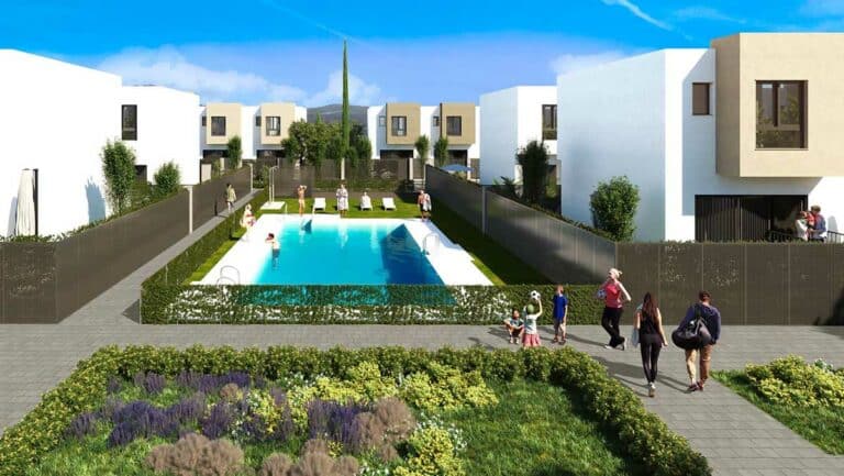 Urban Campanillas-2 (Villas and townhouses for sale in Malaga city)